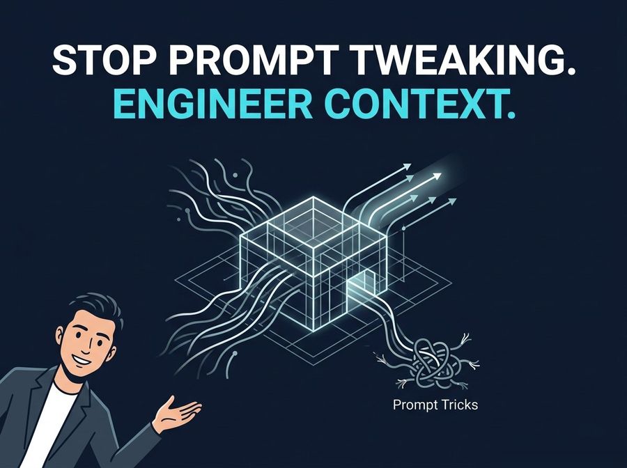 Stop prompt tweaking. Engineer context.